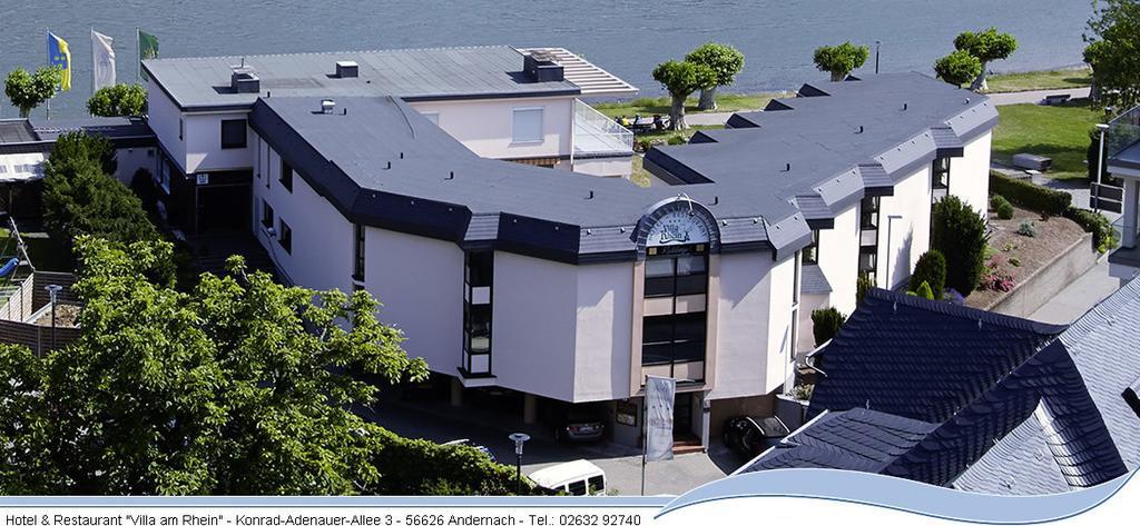 Hotel Villa Am Rhein Андернах Экстерьер фото