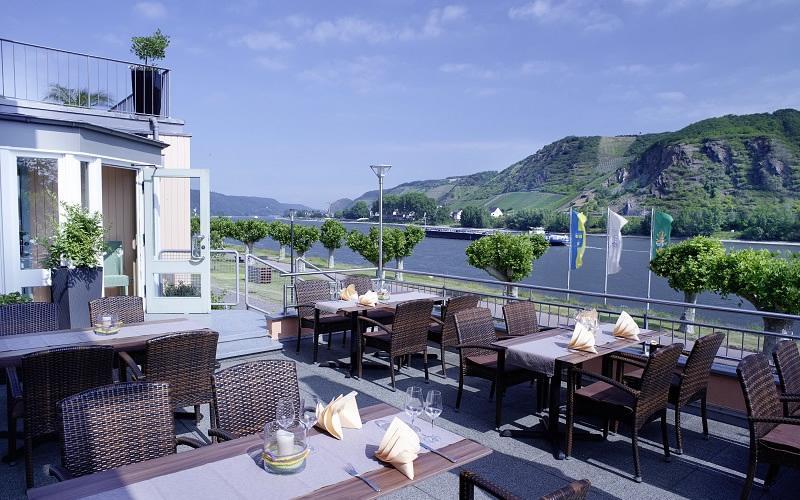 Hotel Villa Am Rhein Андернах Экстерьер фото