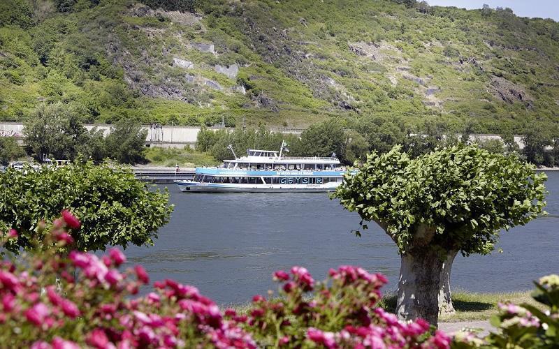 Hotel Villa Am Rhein Андернах Экстерьер фото